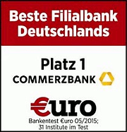 Commerzbank Testsiegel