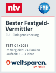 Weltsparen Testsiegel