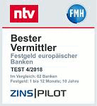 HSH Nordbank Testsiegel